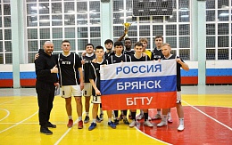 Сборная БГТУ стала Чемпионом международного турнира по мини – футболу «Защитник Отечества»